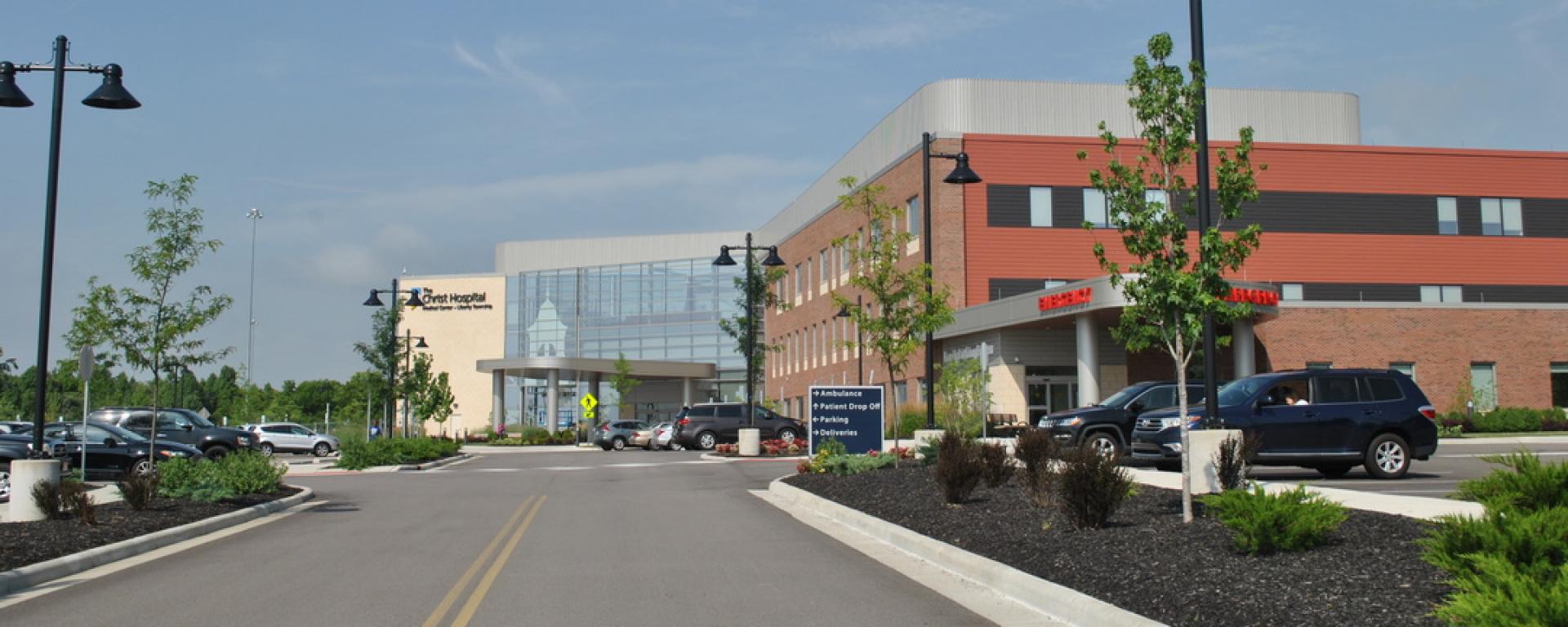 streetscape of entry way