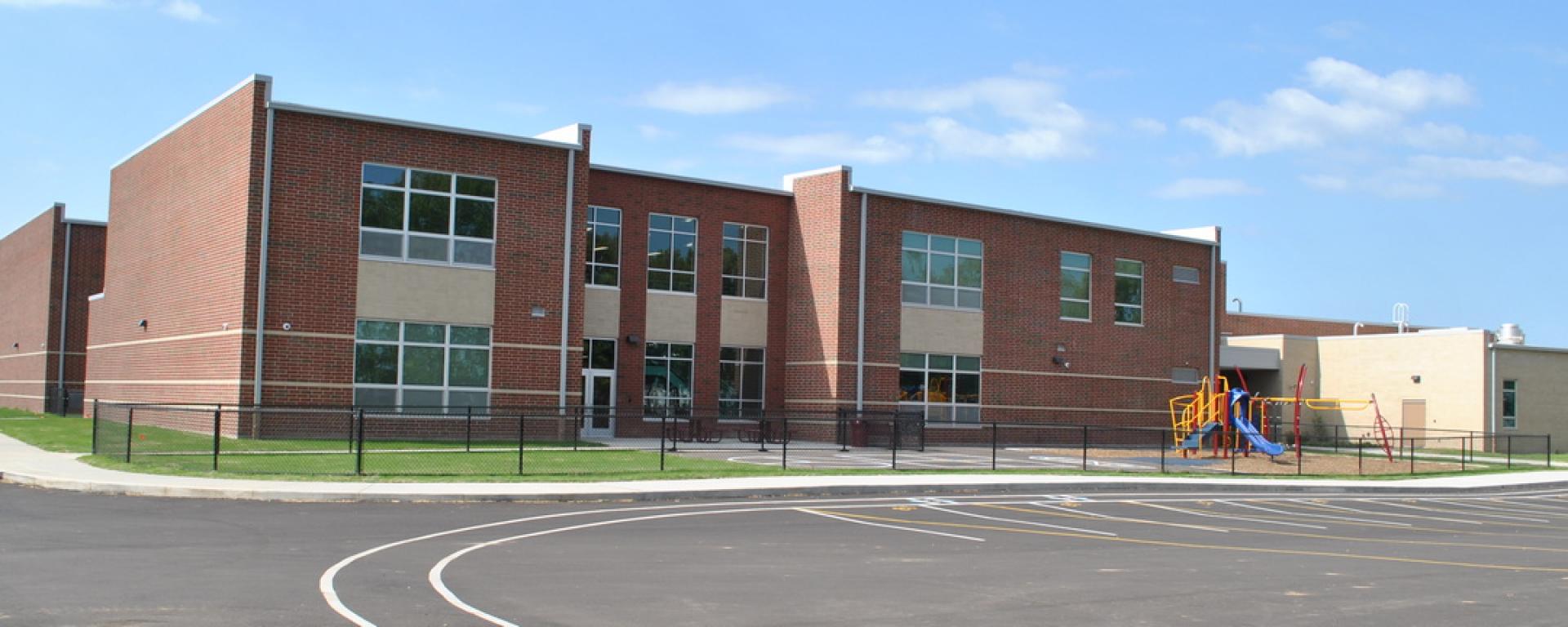 Front view of Fairfield Central Elementary School