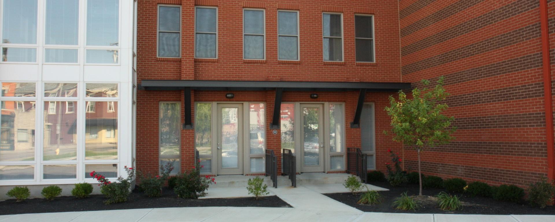 view of building entrance 