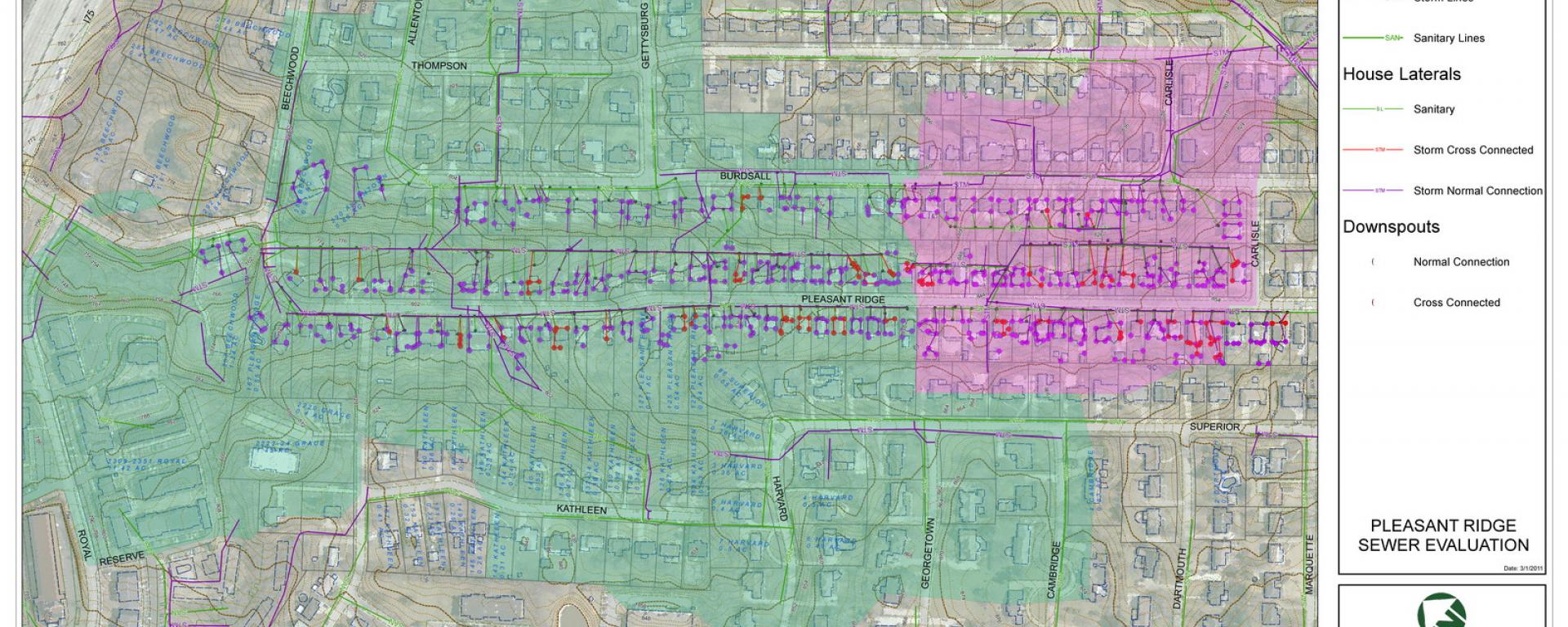 sewer plans rendering