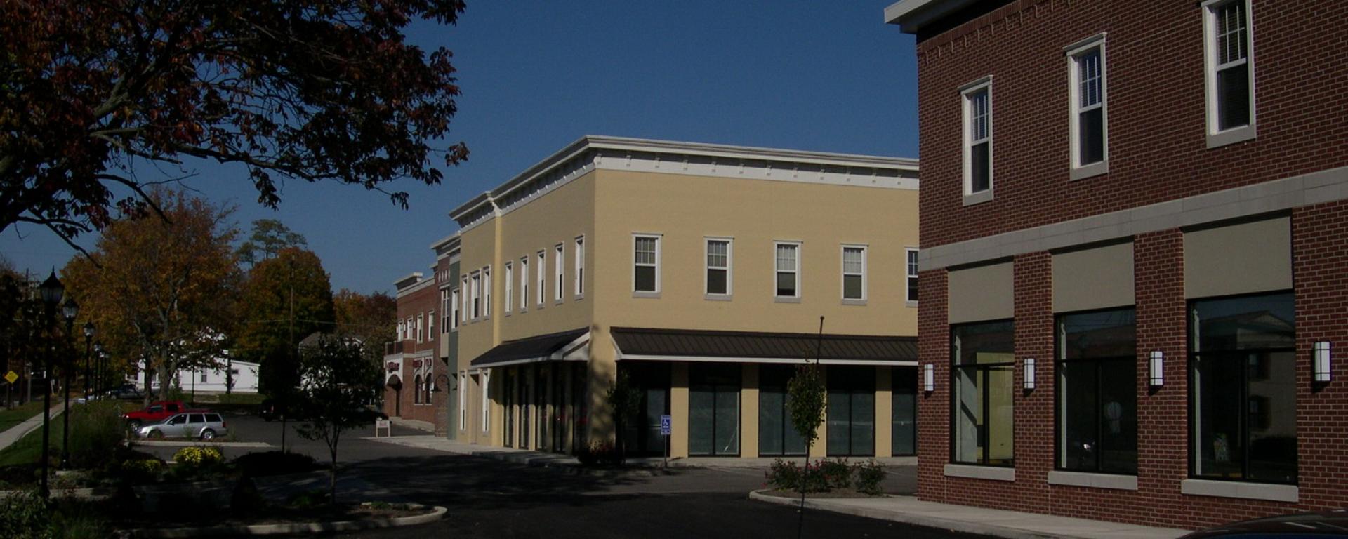 side profile of buildings