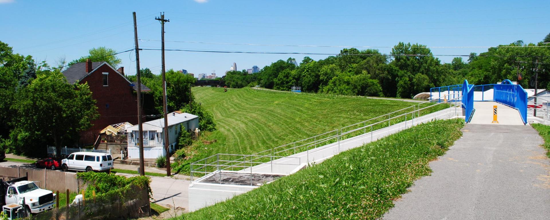 Ground image of the trailway