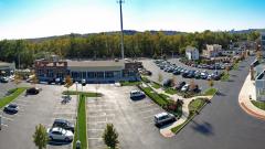 birdseye aerial of building